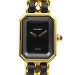 Black Metal Chanel Watch