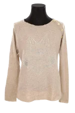 Beige Cashmere Zadig & Voltaire Sweater