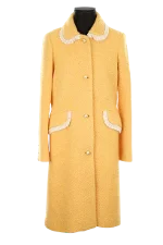 Yellow Wool Paul & Joe Coat