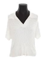 White Viscose Rag & Bone Top