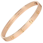 Pink Rose Gold Cartier Bracelet