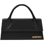 Black Leather Jacquemus Le Chiquito