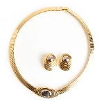 Gold Metal Kenneth Jay Lane Necklace