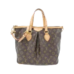 Brown Canvas Louis Vuitton Palermo