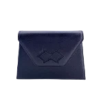 Black Leather Yves Saint Laurent Clutch