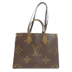 Brown Fabric Louis Vuitton Onthego