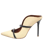 Beige Leather Malone Souliers Heels