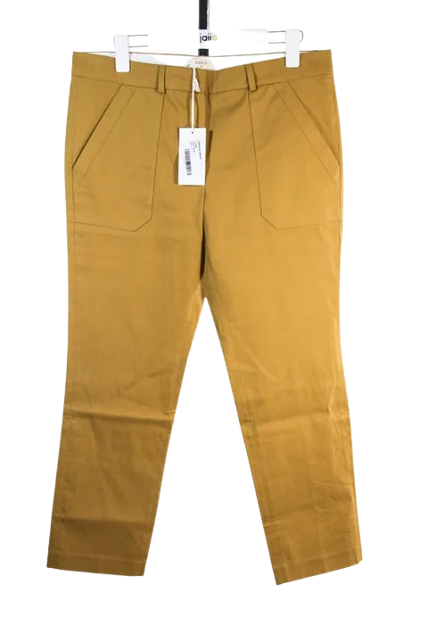 Yellow Cotton Ba&sh Pants