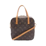 Brown Leather Louis Vuitton Spontini