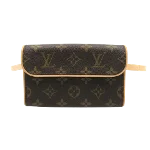 Brown Canvas Louis Vuitton Florentine Pochette