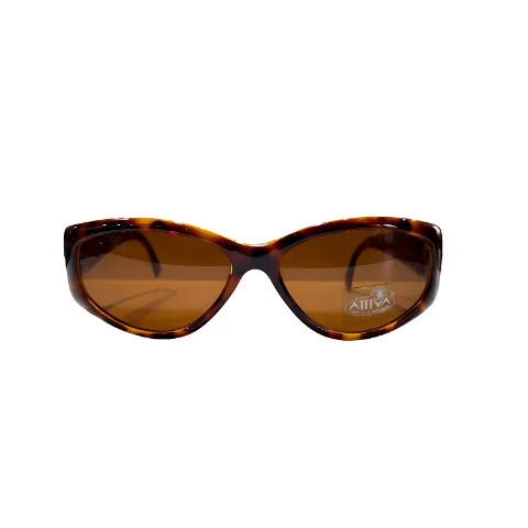 Brown Fabric Fendi Sunglasses