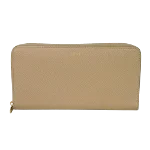 Beige Leather Celine Wallet