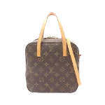 Brown Leather Louis Vuitton Spontini