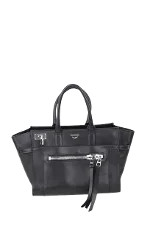 Black Leather Zadig & Voltaire Handbag