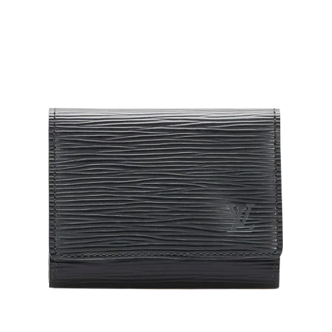 Black Leather Louis Vuitton Wallet