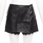 Black Polyester Ermanno Scervino Skirt