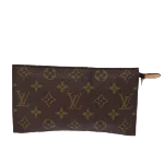 Brown Canvas Louis Vuitton Trousse Toilette