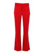 Red Fabric Emilio Pucci Pants
