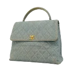 Blue Denim Chanel Handbag