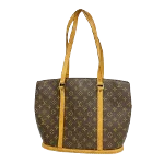 Brown Fabric Louis Vuitton Babylone