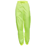 Green Fabric Off White Pants