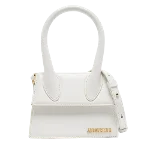 White Leather Jacquemus Le Chiquito