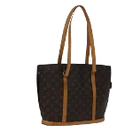 Brown Canvas Louis Vuitton Babylone