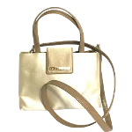 Beige Satin Bvlgari Handbag