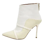 White Leather Malone Souliers Boots