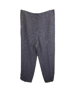 Grey Polyester Armani Pants