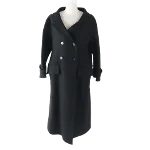 Black Nylon Dior Coat