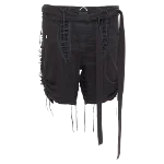 Black Cotton Yves Saint Laurent Shorts