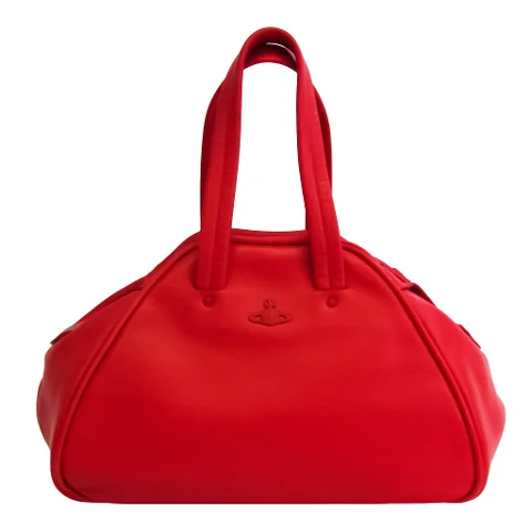 Red Leather Vivienne Westwood Handbag