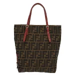 Brown Canvas Fendi Handbag