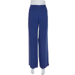 Blue Fabric Armani Collezioni Pants