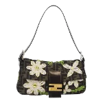 Black Canvas Fendi Baguette