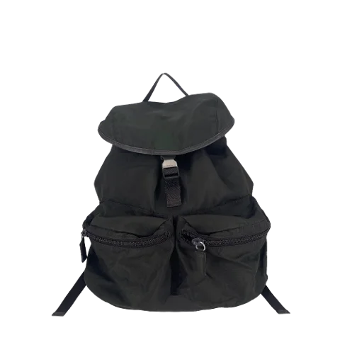Green Nylon Prada Backpack