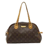 Brown Canvas Louis Vuitton Montorgueil