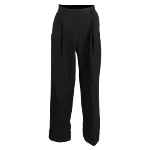 Black Wool Dries Van Noten Pants