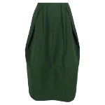 Green Polyester Jil Sander Skirt