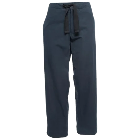 Navy Cotton Kenzo Pants