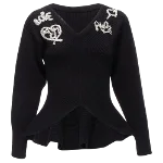 Black Wool Alexander McQueen Sweater