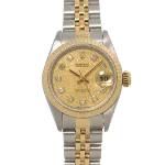 Gold Stainless Steel Rolex Watch