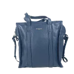 Blue Leather Balenciaga Shoulder Bag