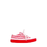 Red Canvas Louis Vuitton Sneakers