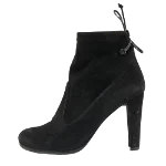 Black Suede Stuart Weitzman Boots