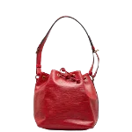 Red Leather Louis Vuitton Petit Noe