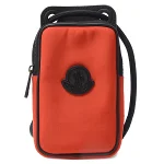 Red Canvas Moncler Crossbody Bag