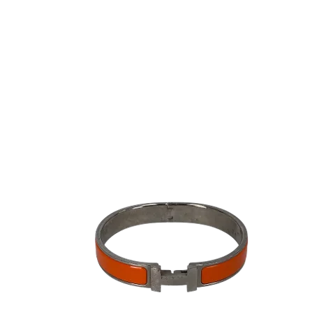 Orange Metal Hermès Bracelet
