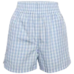 Blue Cotton Burberry Shorts